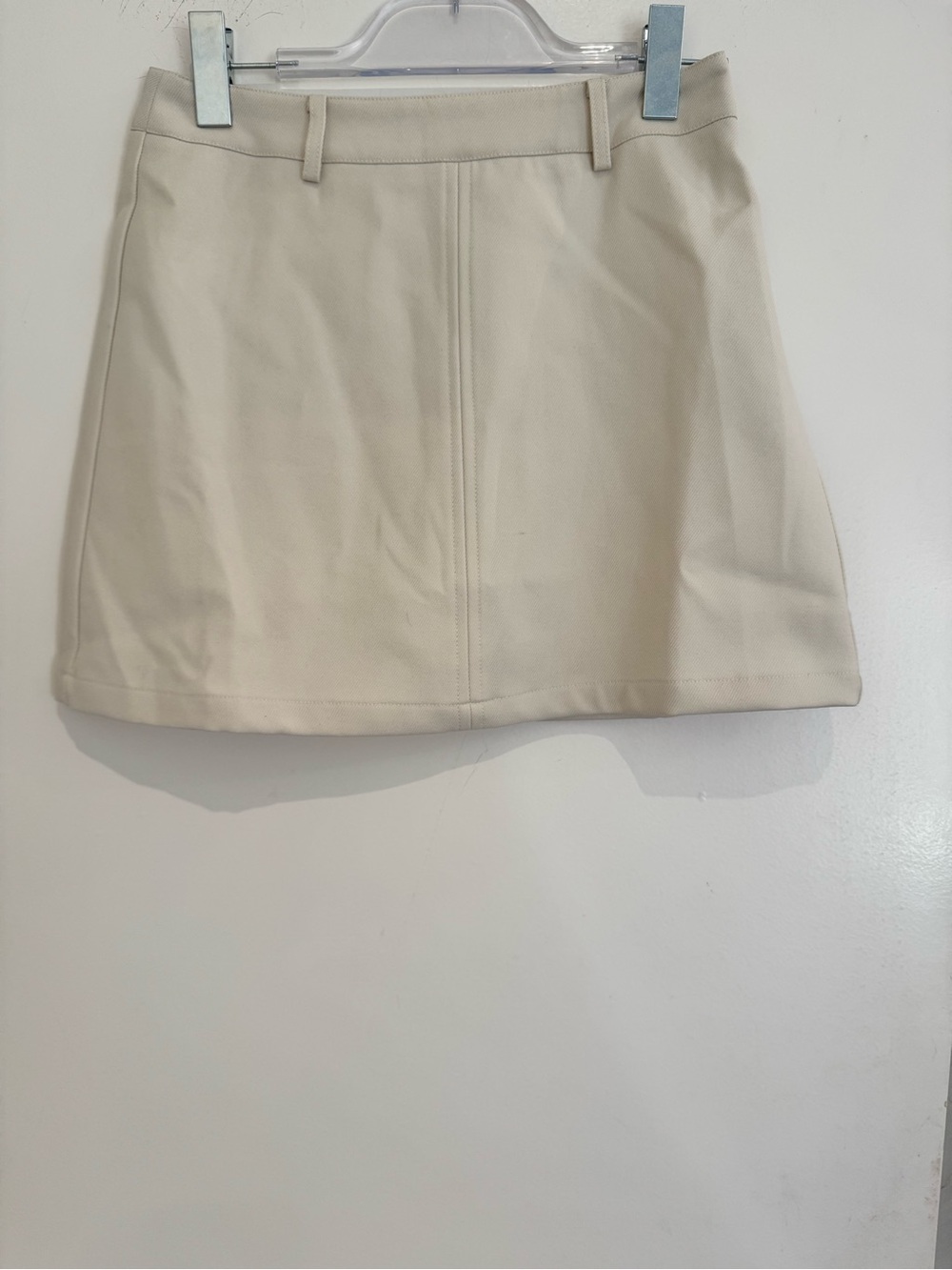 Commence nwt size S Cream Mini Skirt